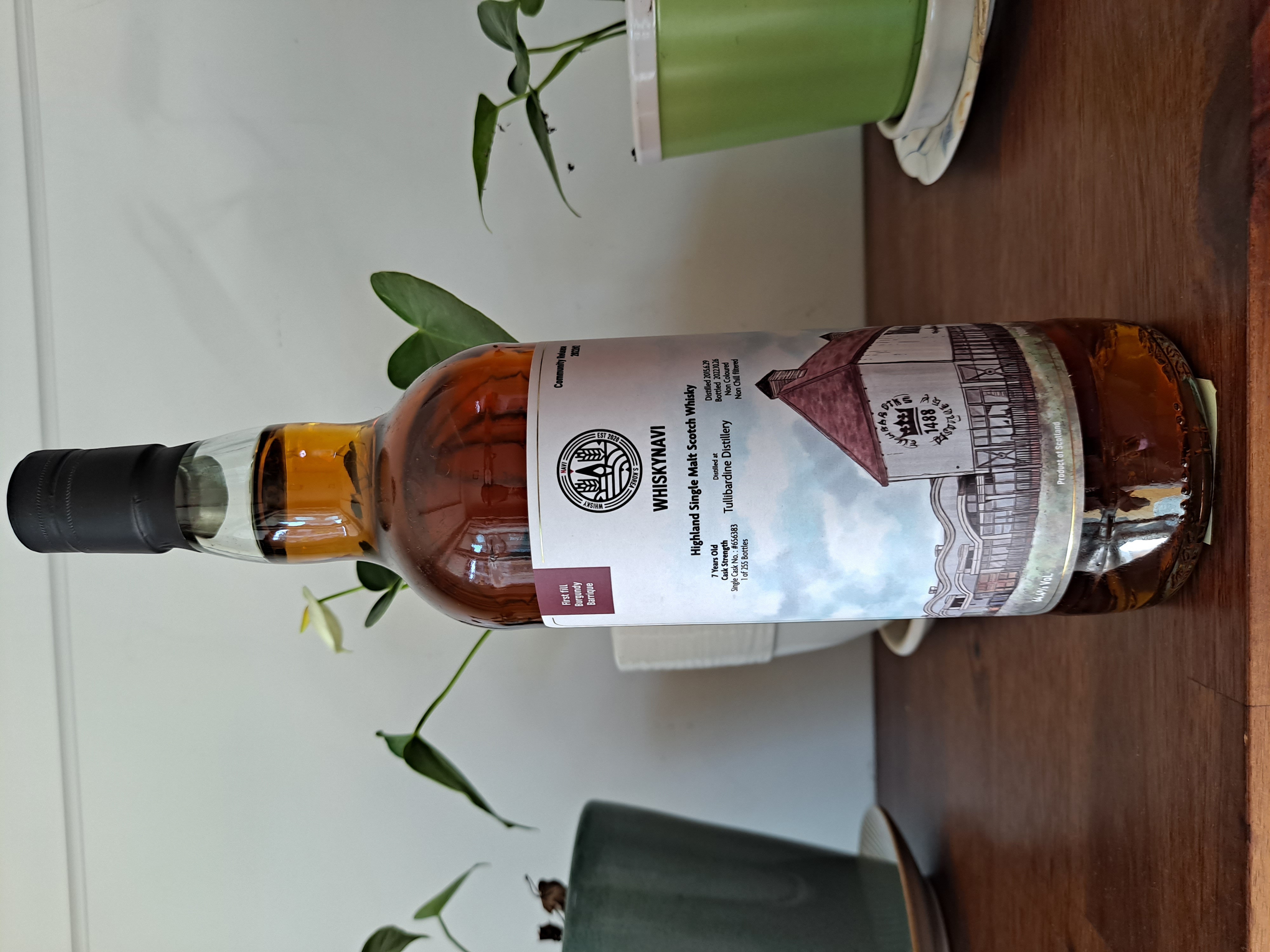 위스키내비 툴리바딘 7년 퍼필 보데가