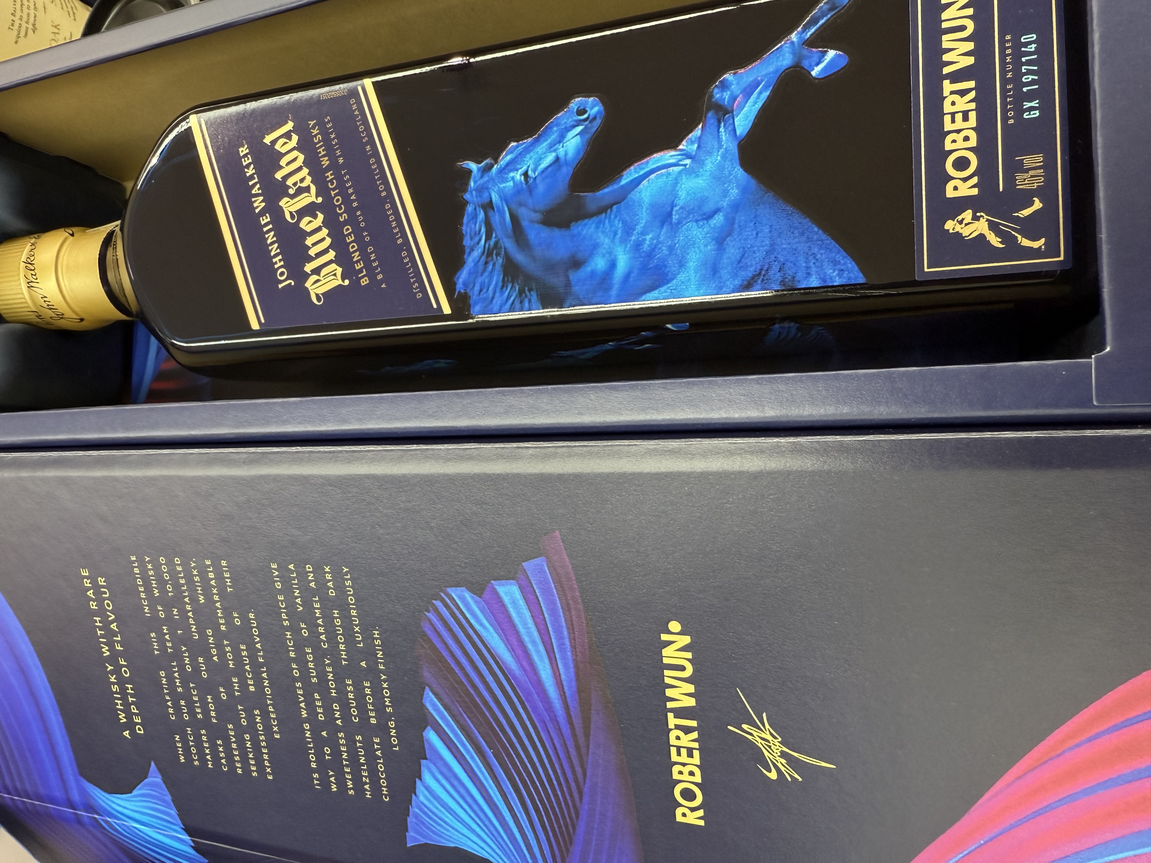 연초:) 조니워커 블루 청마