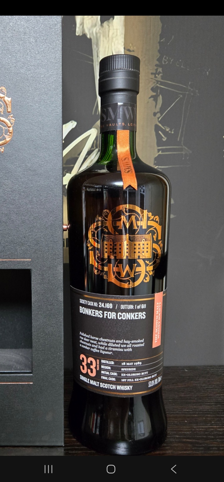 3.1절 빈티지 콜렉션 더치 옥션 :) SMWS 24.169 맥캘란 33년 53.8% 1