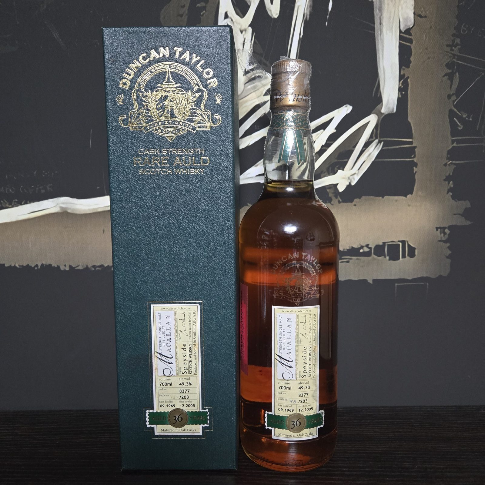 빈티지 콜렉션 :) 던컨테일러 레어올드 맥캘란 36년
