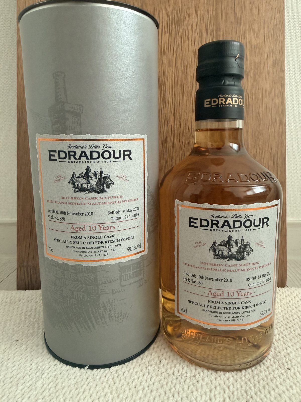 에드라두어 2010 싱글캐스크 59.1%