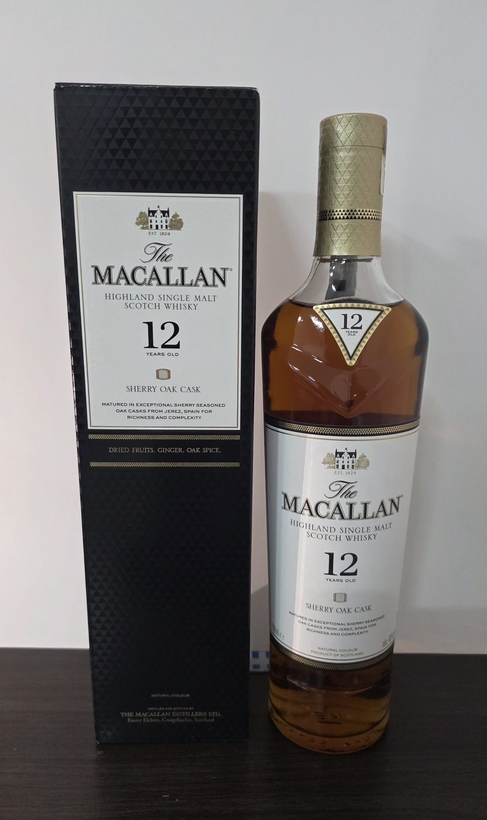 맥캘란 12년 셰리오크 직전구형