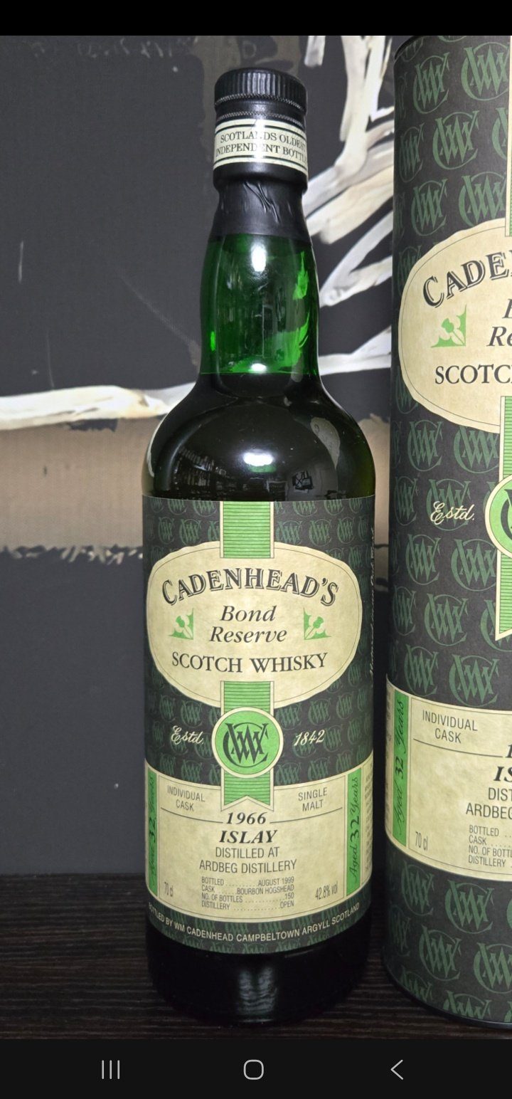 3.1절 빈티지 콜렉션 12!:) 카덴헤드 아드벡 1966 본드 리저브 32년