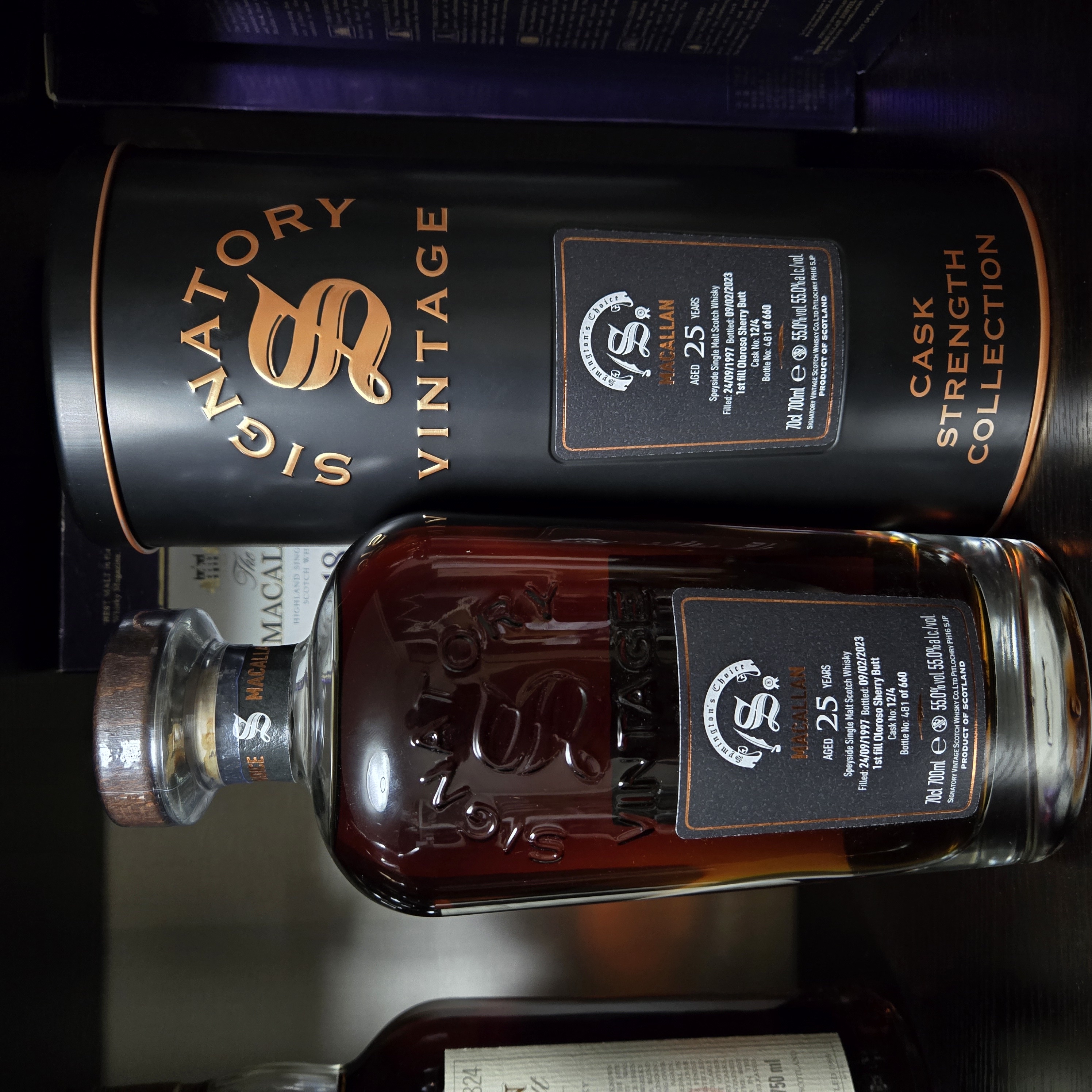 Signatory Vintage Macallan 25 Year Old 1997 'Symington's Choice' Cask #12/4 (시그나토리 빈티지 맥캘란 25년 1997 '시밍턴스 초이스' 캐스크 #12/4)